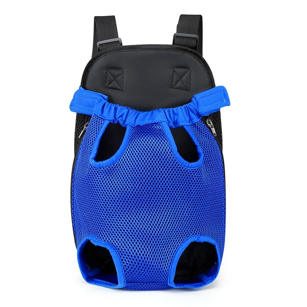 Відкрита переноска - кенгуру для дрібних собак Pet Style "Comfort Bag" Синя XL
