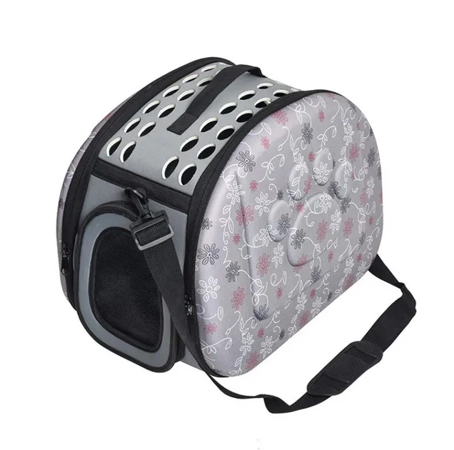 Сумка для перенесення котів та собак 42x28x30 см CosmoPet CP-406 Gray