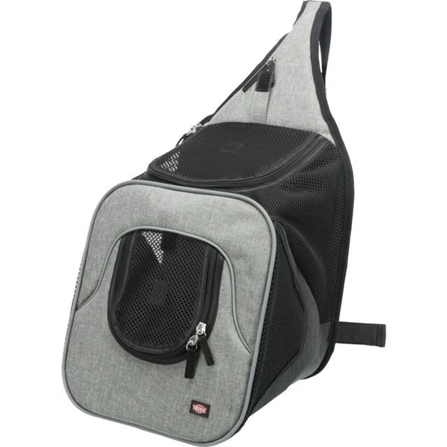 Рюкзак переноска "Savina Front Carrier" Trixie 30см × 33см × 26см до 10кг з поясним ременем TX-28941