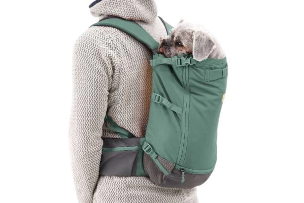 Рюкзак для переноски собак Ruffwear Hitch Hiker™ Зелений XXS