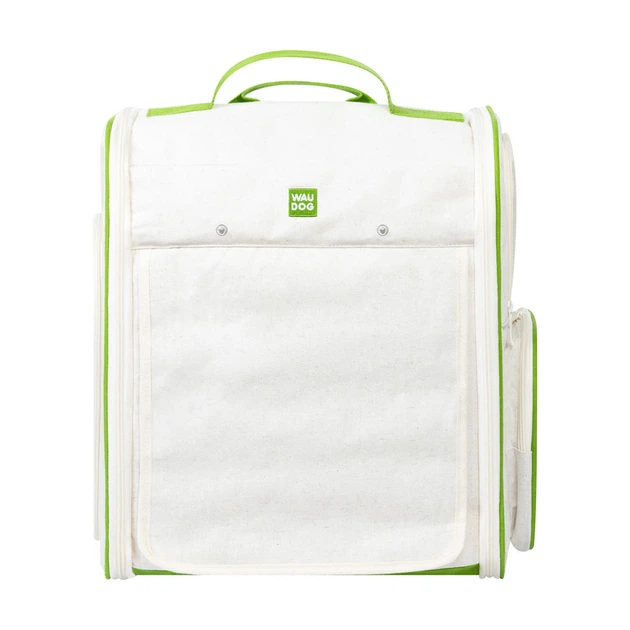 Рюкзак-переноска для котів та дрібних порід собак WAUDOG Relax Eco, 42×34×27 см, до 8 кг