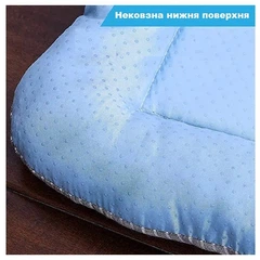 Без бренда Лежак для собак і кішок дихаючий водонепроникний 55 х 45 см блакитний (002223)