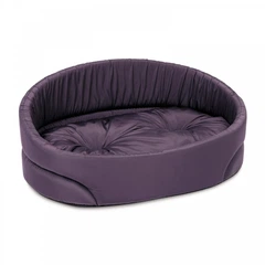 Лежак Pet Fashion Lux для собак 52 см х 36 см х 20 см, ліловий