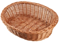 Лежак Kadax Bardi плетений 65 x 49 см Натуральний (5903699484913)