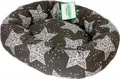 Лежак для собак і кішок Lucky pet Вольт №1 42x52x10 см Сірий (4820224210964)
