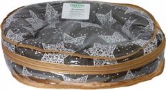 Лежак для собак і кішок Lucky pet Вольт №1 42x52x10 см Сірий (4820224210964)