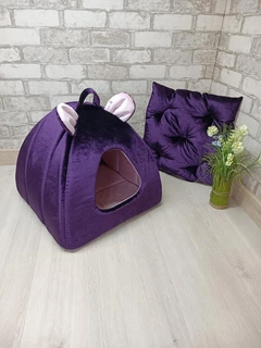 Animals joy Будинок для котів та собак Animals_joy Юрта М 45*45 см(207)