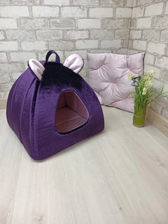 Animals joy Будинок для котів та собак Animals_joy Юрта М 45*45 см(207)