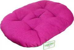 Лежак-подушка для собак і котів для собак і котів Lucky Pet Морфей №3 60х90 см Фуксія (4820224215310)