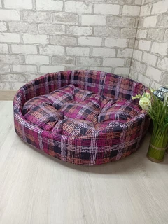 Animals joy Лежанка для тварин кішок та собак Animals_joy Люкс М 72*64 см(068)