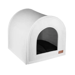 Hi Dog Будиночок ХАТКА HiDOG для собаки або кота 35х35х35см XS білий (2504)
