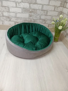Animals joy Лежанка для тварин кішок та собак Animals_joy Люкс S 53*47 см(040)