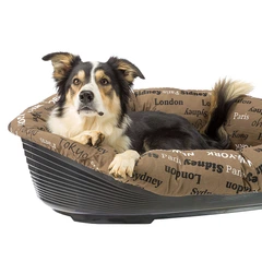 Подушка для собак та котів Ferplast Sоfа' Cushion 8 Cities для лежака 85х62х28.5 см (82033999)