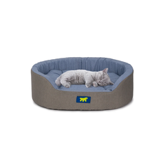 Лежак для собак та кішок Ferplast Dandy C Colour 45 45x35x13 см Блакитний з чорним (82941095W4)