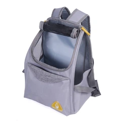 PetFun Сумка-переноска для котів Pet Fun Paros S 35,5х18,5х29 см - сірий