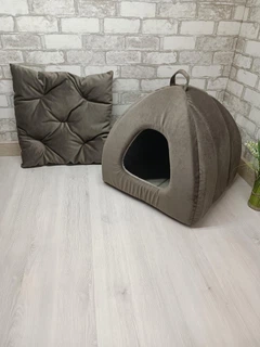 Animals joy Будинок для котів та собак Animals_joy Юрта XL 60*60 см (288)