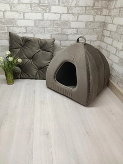 Animals joy Будинок для котів та собак Animals_joy Юрта XL 60*60 см (288)