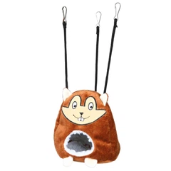 Будиночок для гризунів Trixie Cuddly Cave підвісний коричневий 11 х 14 см (MLZ10695)