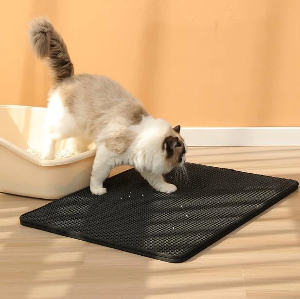 Без бренду Килимок для котячого туалету під лоток, EVA Cat Litter Mat, 40х50 см