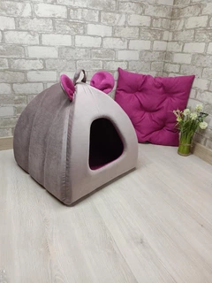 Animals joy Будинок для котів та собак Animals_joy Юрта М 45*45 см (277)