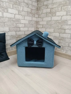 Animals joy Будинок для собак та котиків Animals_joy Будка L 65*60 см(077)