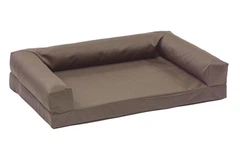 Лежак для собак eGarden Comfort Box водовідштовхуючий, 50х75 оксфорд кавовий