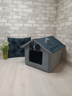 Animals joy Будинок для собак та котиків Animals_joy Будка M 57*53 см(071)