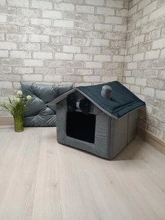 Animals joy Будинок для собак та котиків Animals_joy Будка M 57*53 см(071)