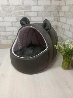 Animals joy Будинок лежанка для котів та собак Animals_joy Корзина М 46*42 см (234)