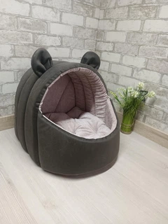 Animals joy Будинок лежанка для котів та собак Animals_joy Корзина М 46*42 см (234)