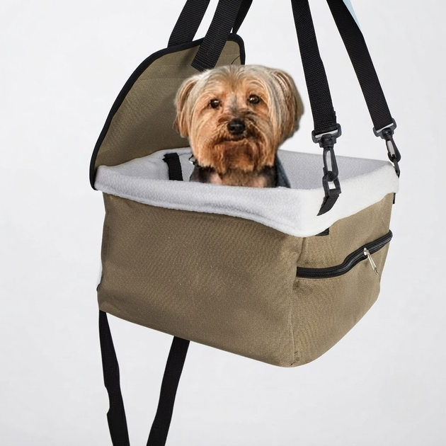 Без бренду Сумка для тварин в авто Pet Booster Seat комфортна і безпечна для улюбленця