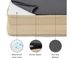 Розкладний диван-ліжко для собак Bedsure Extra Large 106 x 80 x 16 см