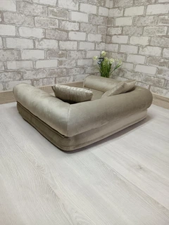 Без бренда Диван, лежанка для тварин Animals_joy Шарм L 92*77 см (048)