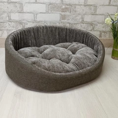 Animals joy Лежанка для тварин кішок та собак Animals_joy Люкс L 72*64 см(086)