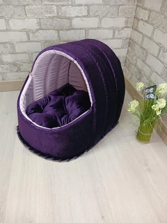 Animals joy Будинок лежанка для котів та собак Animals_joy Корзина М 46*42 см(097)