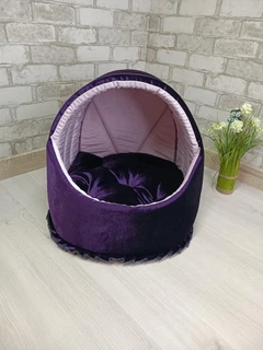 Animals joy Будинок лежанка для котів та собак Animals_joy Корзина М 46*42 см(097)