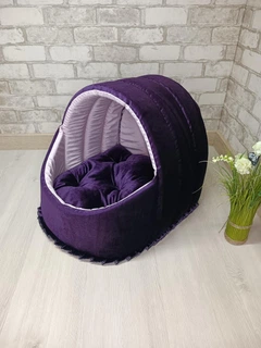 Animals joy Будинок лежанка для котів та собак Animals_joy Корзина М 46*42 см(097)