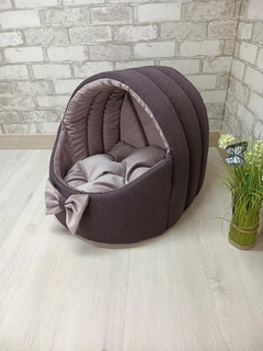Animals joy Будинок лежанка для котів та собак Animals_joy Корзина S 34*34 см (132)