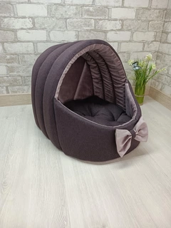 Animals joy Будинок лежанка для котів та собак Animals_joy Корзина S 34*34 см (132)