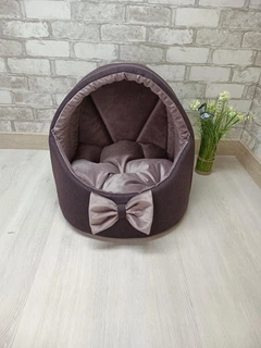 Animals joy Будинок лежанка для котів та собак Animals_joy Корзина S 34*34 см (132)