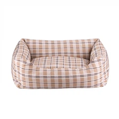 Лежанка для Собак та Котів BronzeDog Comfort Прямокутна Бежева 40 х 60 см (1022114)
