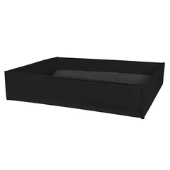 Лежак для котів BronzeDog Прямокутний Чорний XS