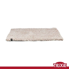 Килимок для тварин Trixie 384002 "Calida" з тепловідбиваючою вставкою, 100х65см, біло-коричневий (TX-384002) 4011905676982