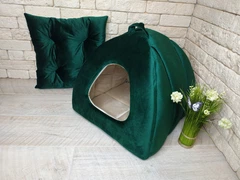 Animals joy Будинок для котів та собак Animals_joy Юрта М 45*45 см(065)