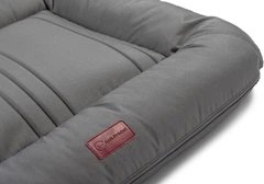 Лежак для собак Harley and Cho Lounger Gray Waterproof 135 x 95 см двосторонній (3200028)