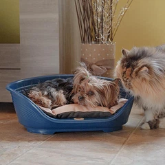 Лежак для собак та котів Ferplast Siesta Deluxe 2 49х36х17.5 см Рожевий (70202916)