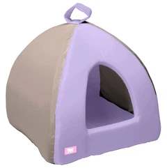 Будиночок для котів та собак Ferplast Tipi Medium 39х39х36 см Фіолетовий (82220099)