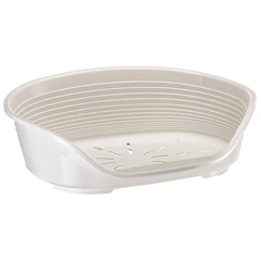 Лежак для собак та котів Ferplast Siesta Deluxe 4 61.5х45х21.5 см Білий (70204911)