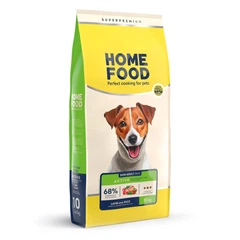 Низькозерновий корм для активних собак та юніорів малих порід Home Food з ягням та рисом 10кг (4820235020439)