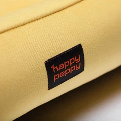 Лежак для собак та котів Happy Peppy Dolce Vita 110х70 см Жовтий